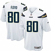 Nike Men & Women & Youth Chargers #80 Floyd White Team Color Game Jersey